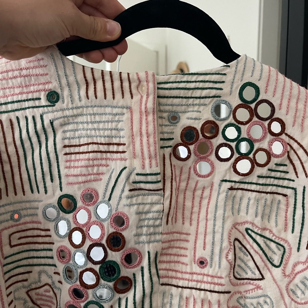 Embroidered crop - Picture 4 of 6
